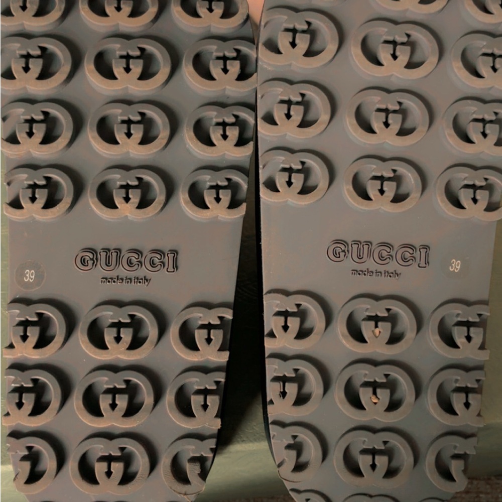 Gucci Black Slide Sandals - Picture 3 of 6